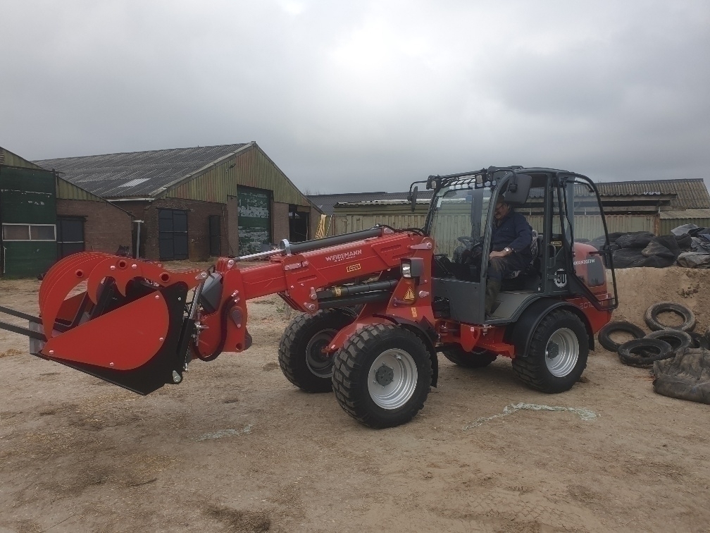 Weidemann 2070LP Telescoop afgeleverd bij klant in Babyloniënbroek