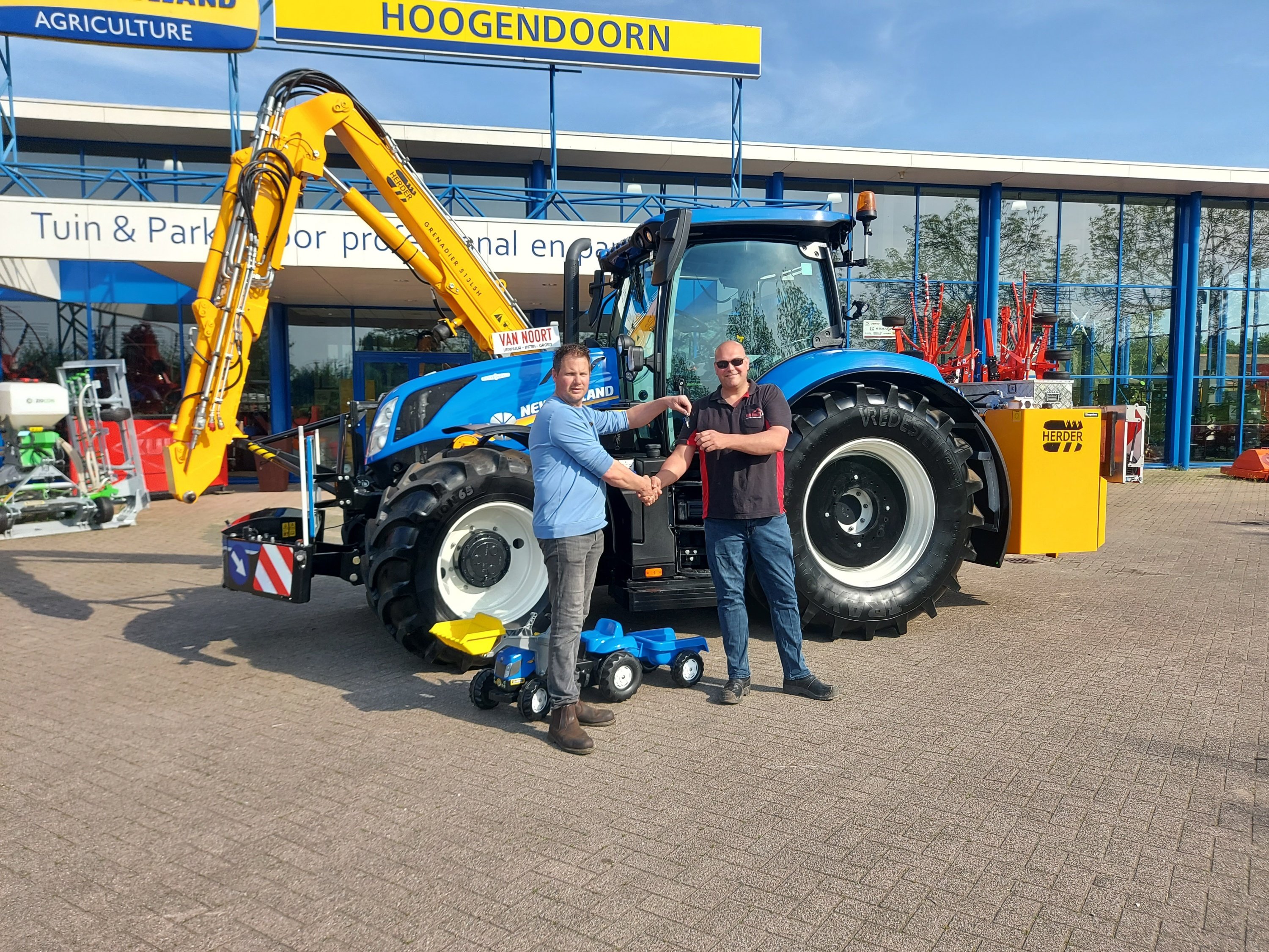 Nieuwe levering bij Van Noort Verhuur-Infra-Groen