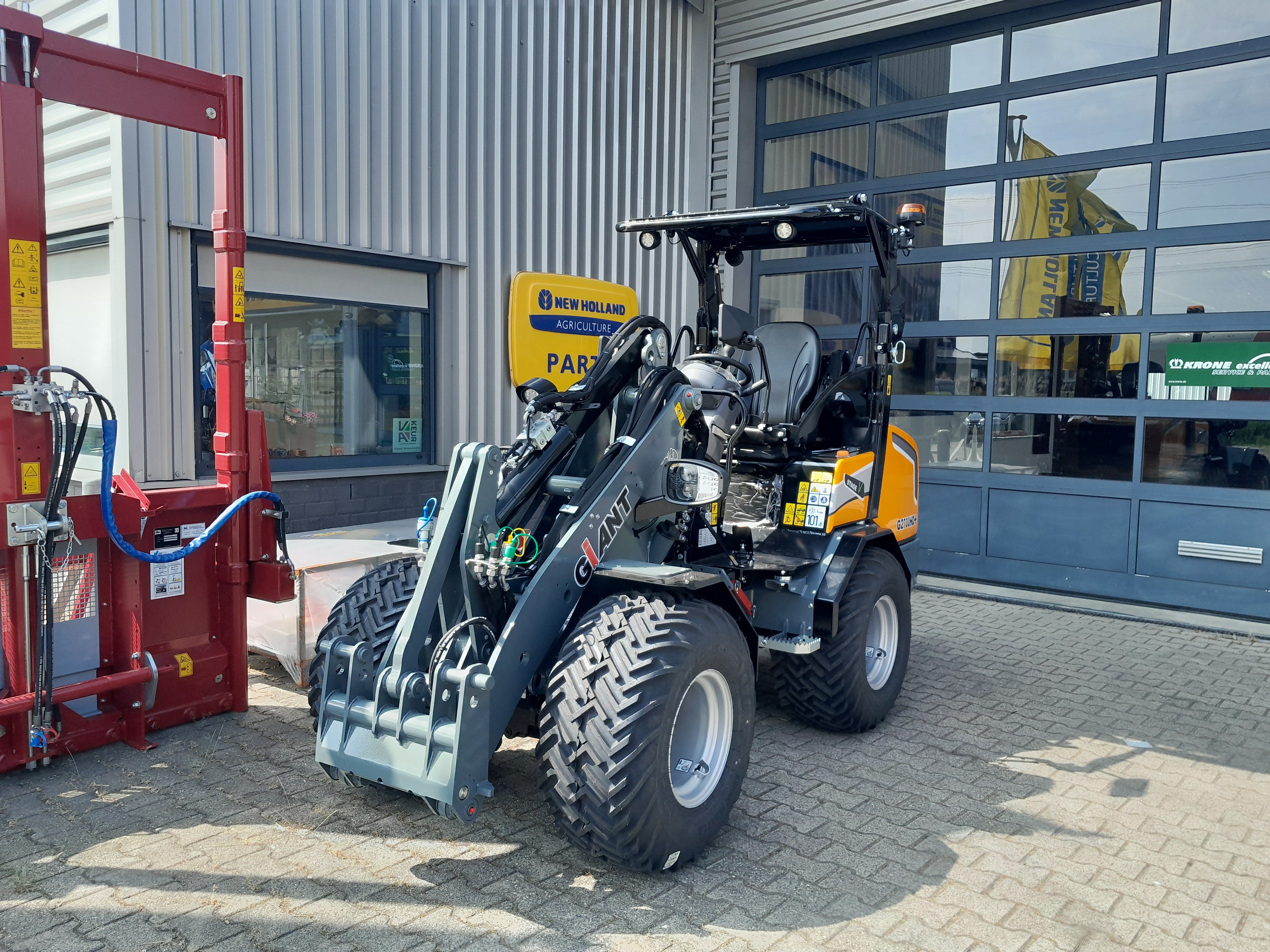 Nieuwe Giant shovel afgeleverd