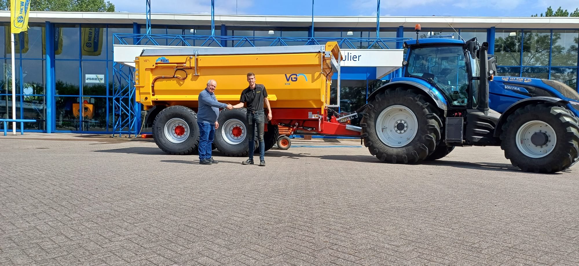 VGM Rocky 24 XL Kipper voor Loonbedrijf J.A.W. van Wijk & Zn