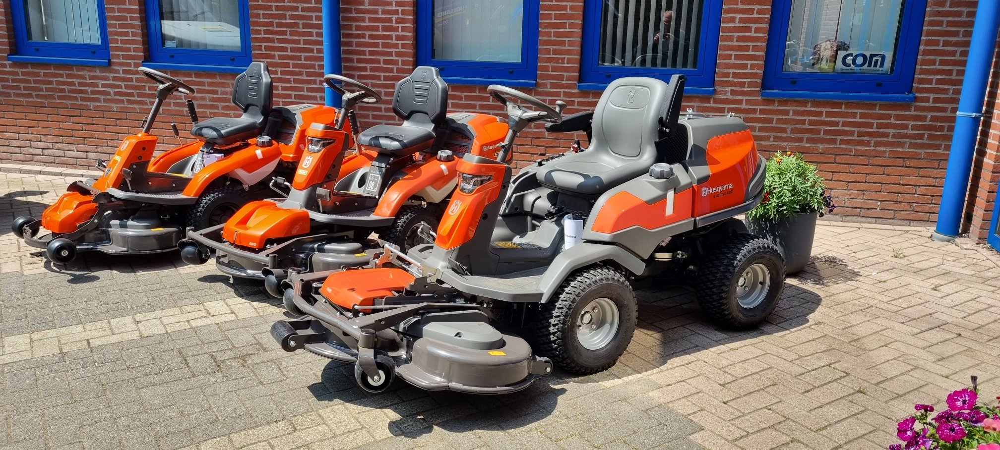 Nieuwe Husqvarna Riders afgeleverd – kracht en comfort gecombineerd