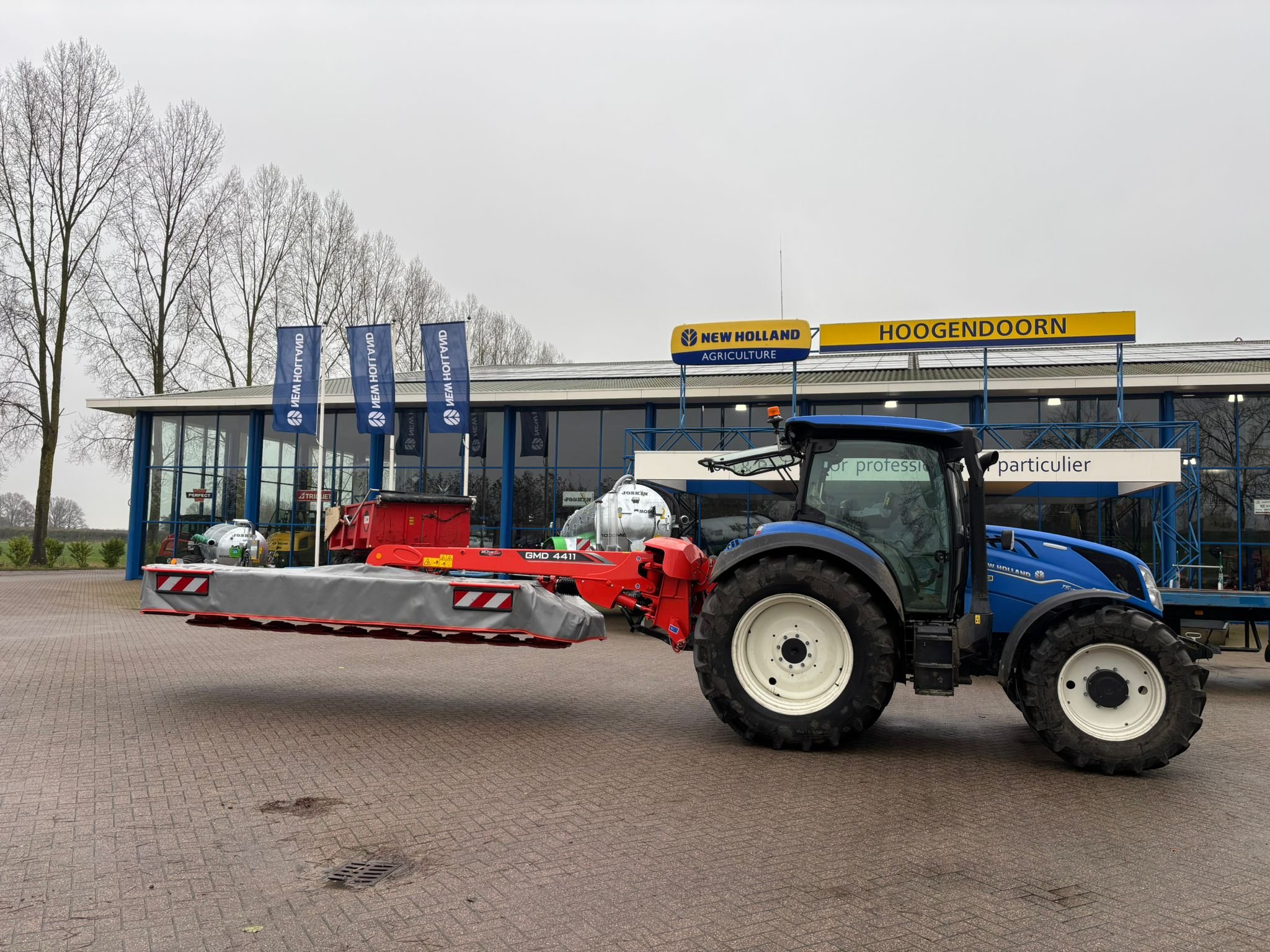 Kuhn maaier GMD4411-FF geleverd aan MTS Verkerk Werkhoven