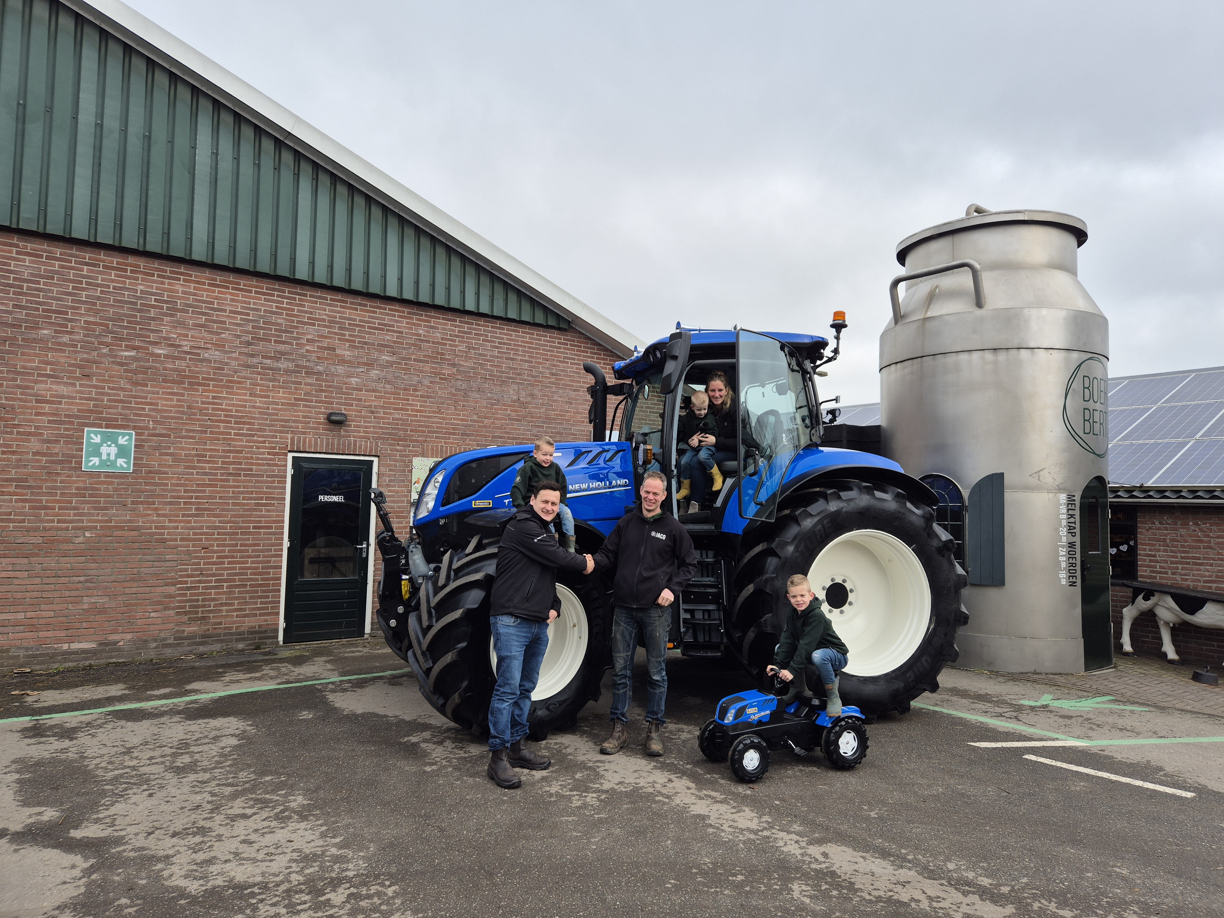 BoerBert kiest voor blauw
