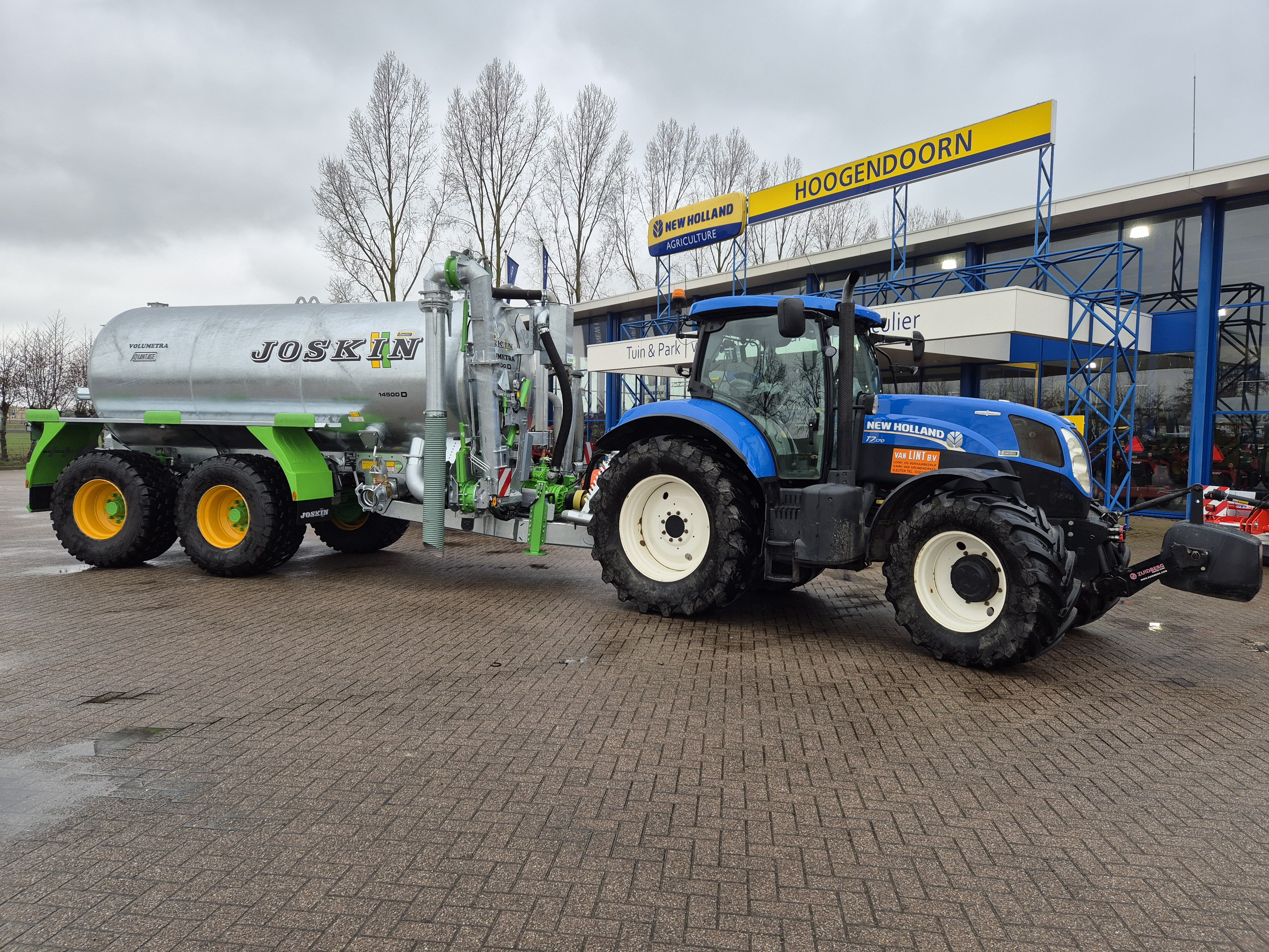 Joskin Volumetra 14500 watertank voor Van Lint B.V. uit Vleuten
