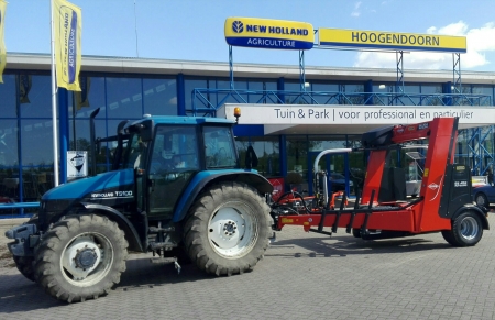 Balenwikkelaar Kuhn SW4014 Loonbedrijf van der Tol