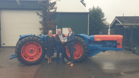 M. de Bruijn winnaar met zijn Ford Double 2 M. de Bruijn winnaar met zijn Ford Double 2