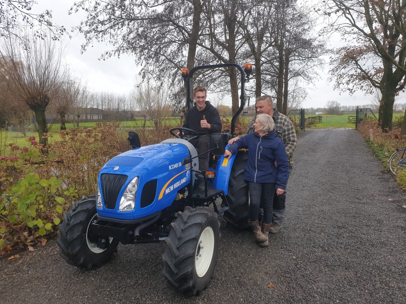 Boomer 50 geleverd aan familie Vermeulen Boomer 50 geleverd aan familie Vermeulen