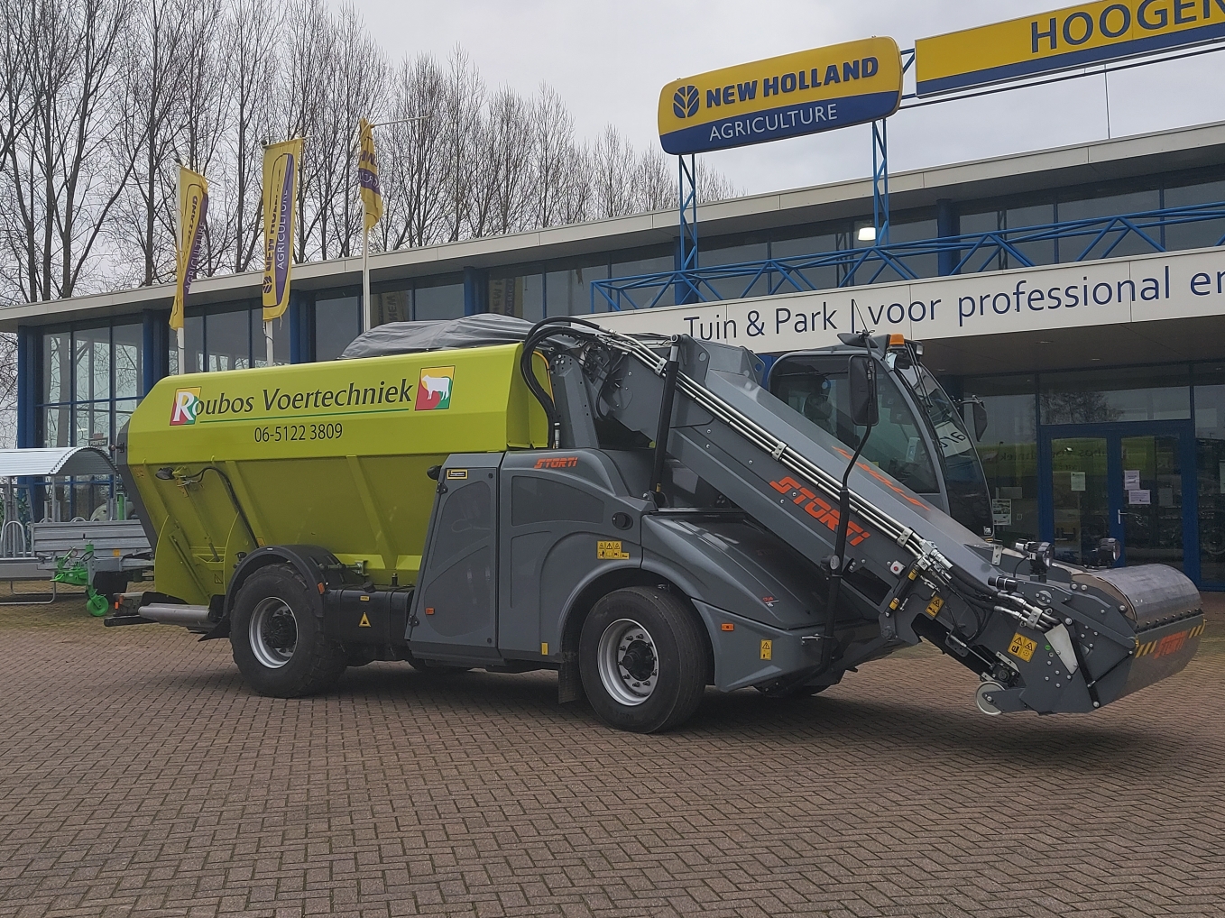 Storti Greyhound 150HS afgeleverd bij firma Roubos Storti Greyhound 150HS afgeleverd bij firma Roubos