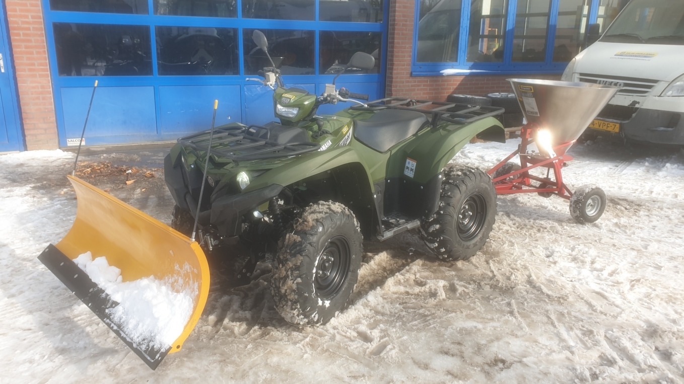 Yamaha Grizzly 700 4x4 quad geleverd aan Anso