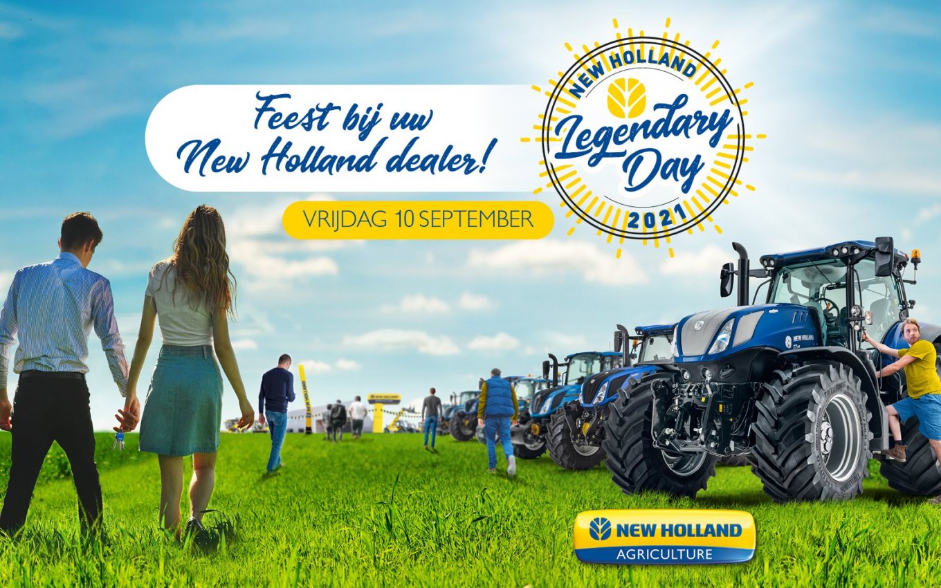New Holland Legendary Day (vrijdag 10 september) New Holland Legendary Day (vrijdag 10 september)