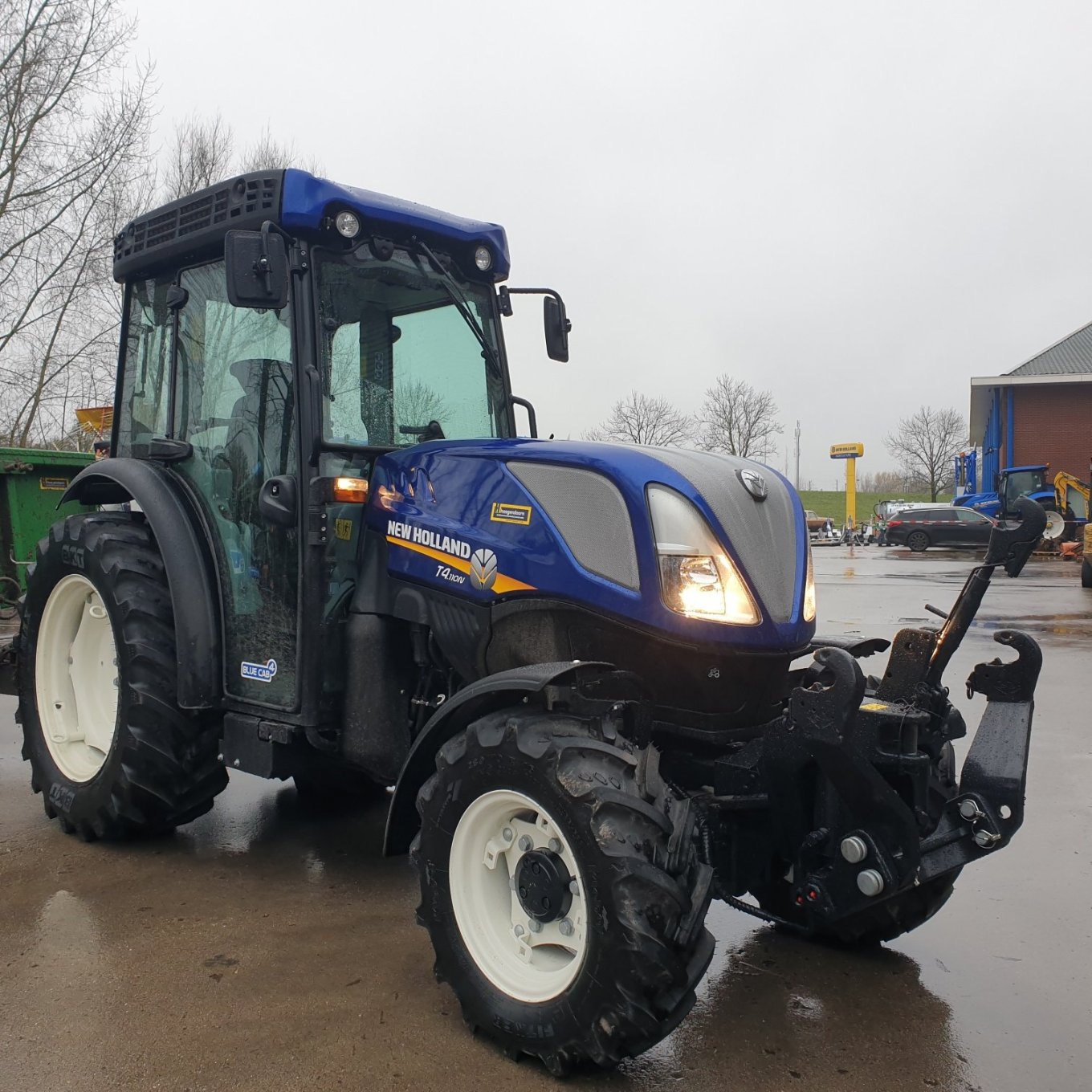 Een New Holland T4.110N geleverd aan Van der Grift V.O.F. Een New Holland T4.110N geleverd aan Van der Grift V.O.F.