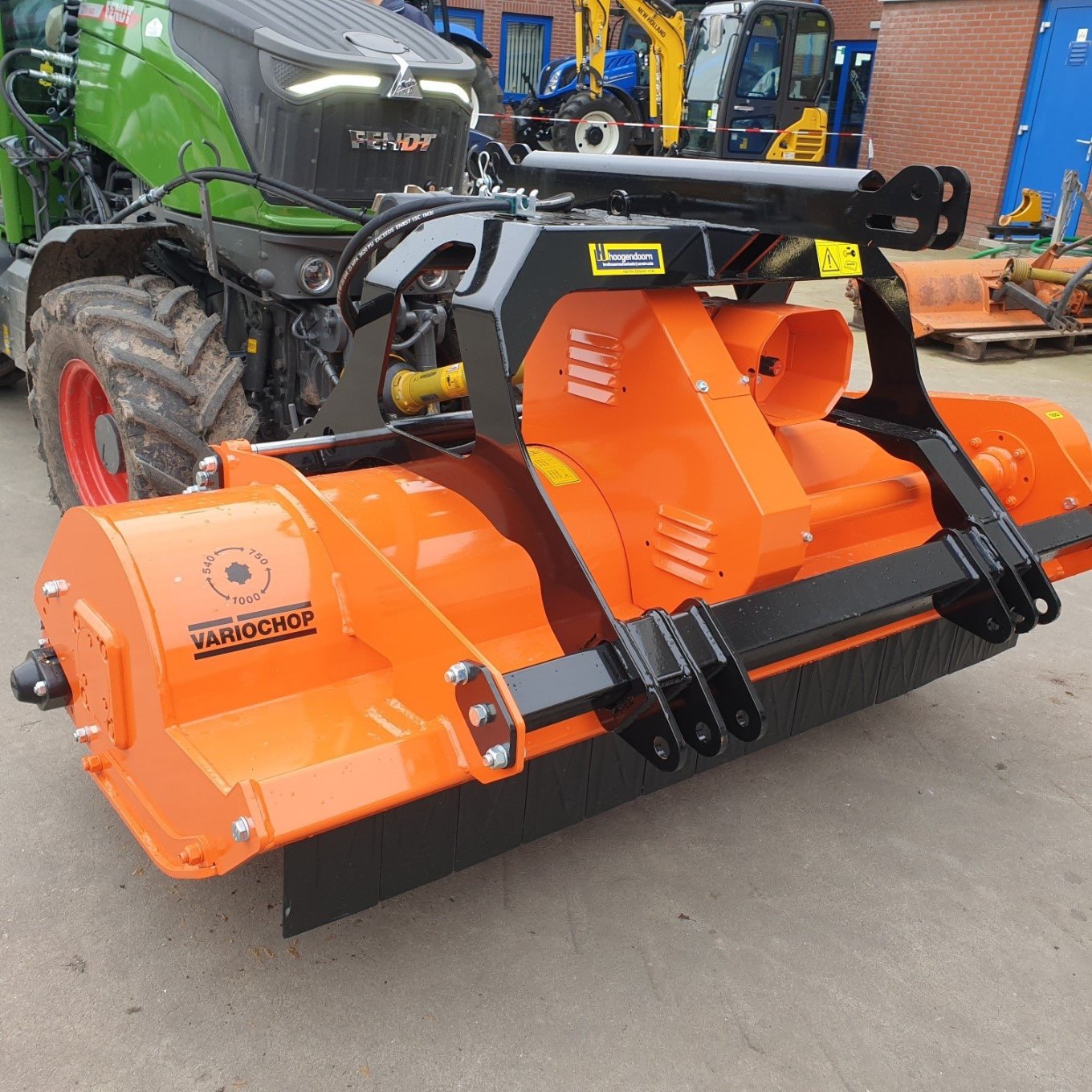 Een Perfect Variochop versnipperaar afgeleverd Een Perfect Variochop versnipperaar afgeleverd