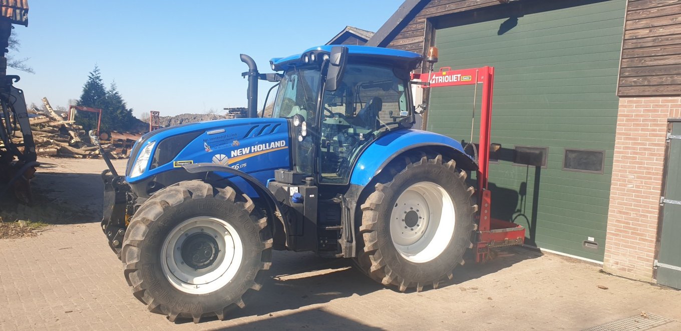 New Holland T6.175 Dynamic Command afgeleverd bij Loondbedrijf Linck Naarden