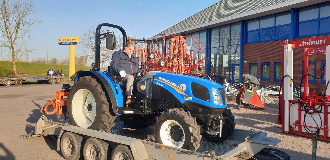 Klant kiest voor een New Holland TD3.50 Klant kiest voor een New Holland TD3.50