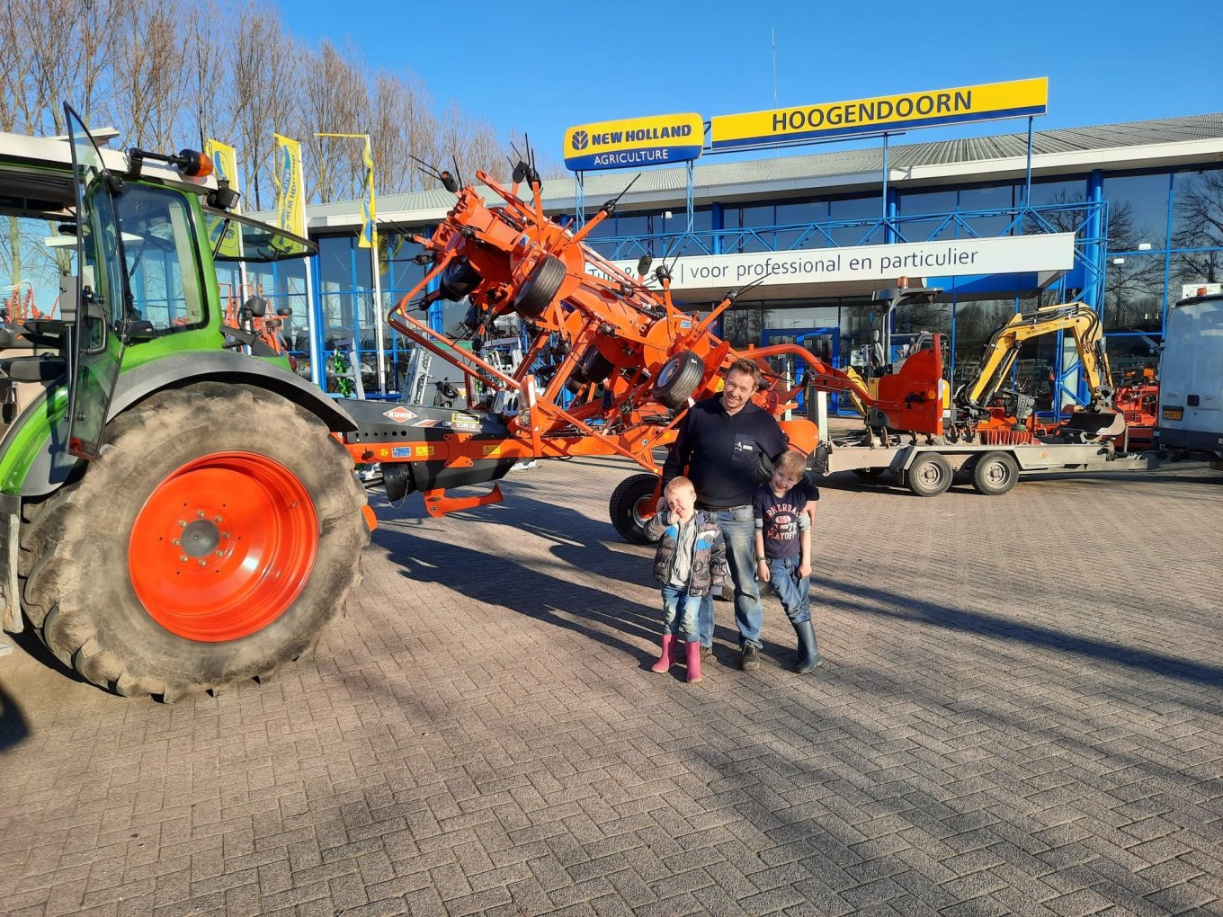 Kuhn Schudder GF10812 T geleverd aan Veehouderij Scholman