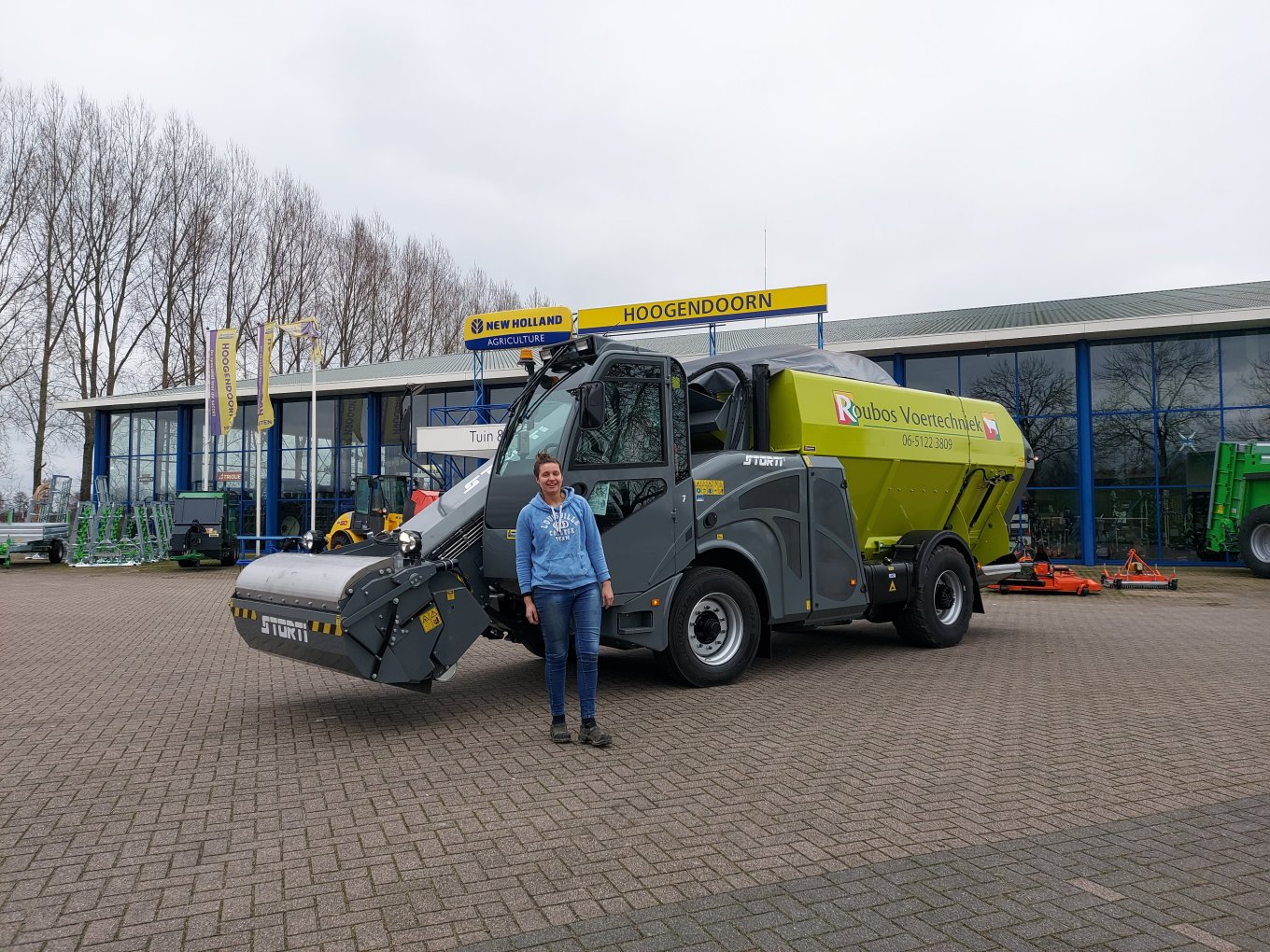 Opnieuw Storti 150HS geleverd aan Roubos Voertechniek Opnieuw Storti 150HS geleverd aan Roubos Voertechniek