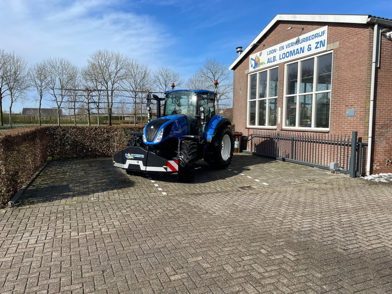 Afgeleverd in Montfoort New Holland T5.100EC