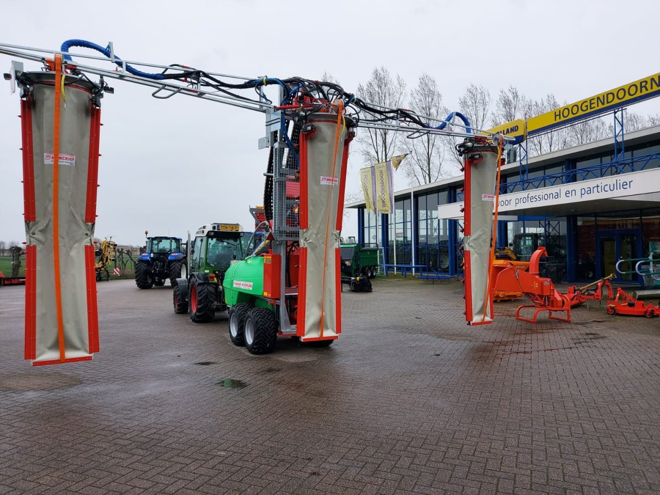 Aflevering Munckhof 3 Rijen Fruitteeltspuit Aflevering Munckhof 3 Rijen Fruitteeltspuit