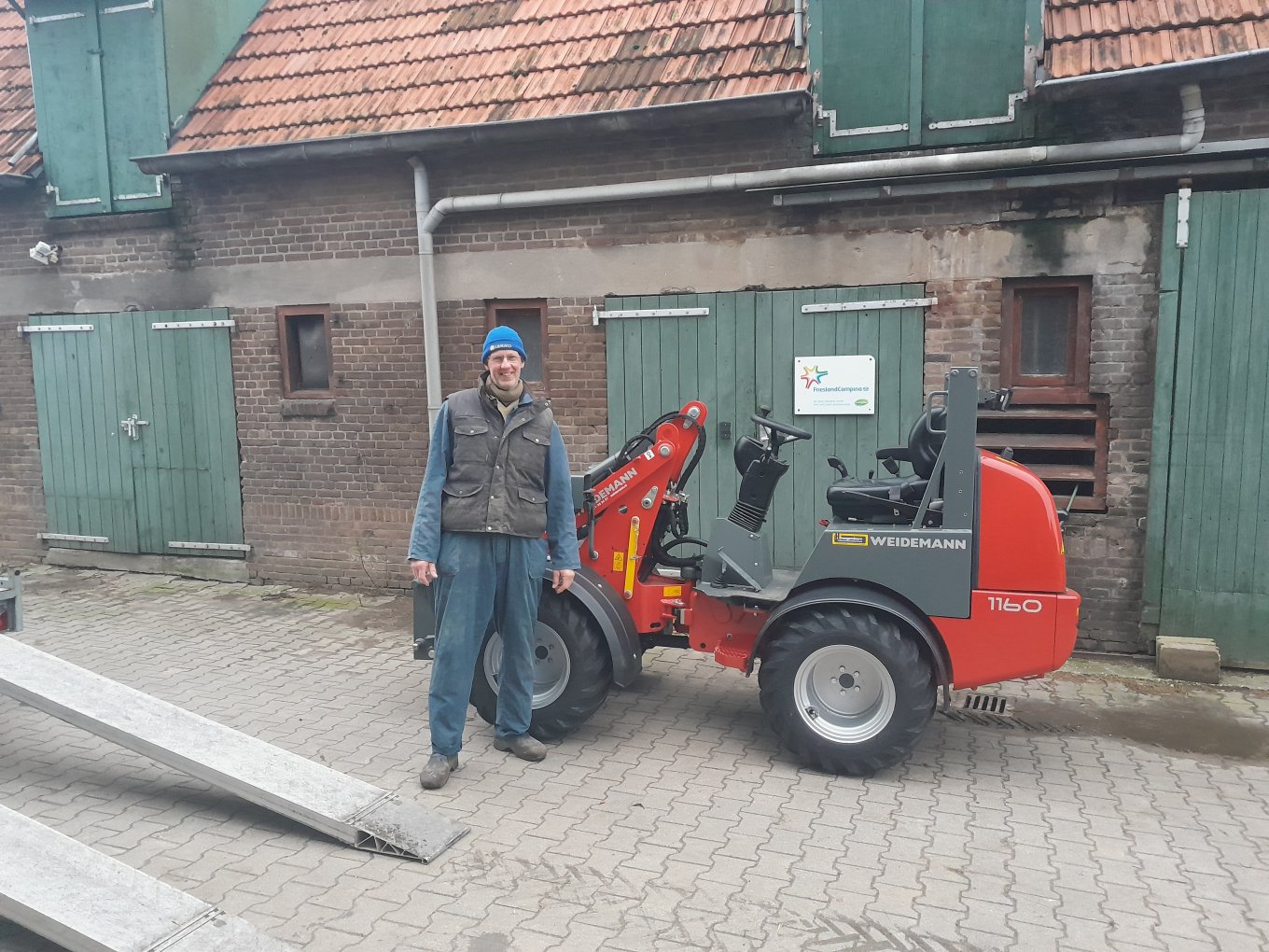 Nieuwe Weidemann 1160 Special voor Dick van Kampen uit Zetten Nieuwe Weidemann 1160 Special voor Dick van Kampen uit Zetten