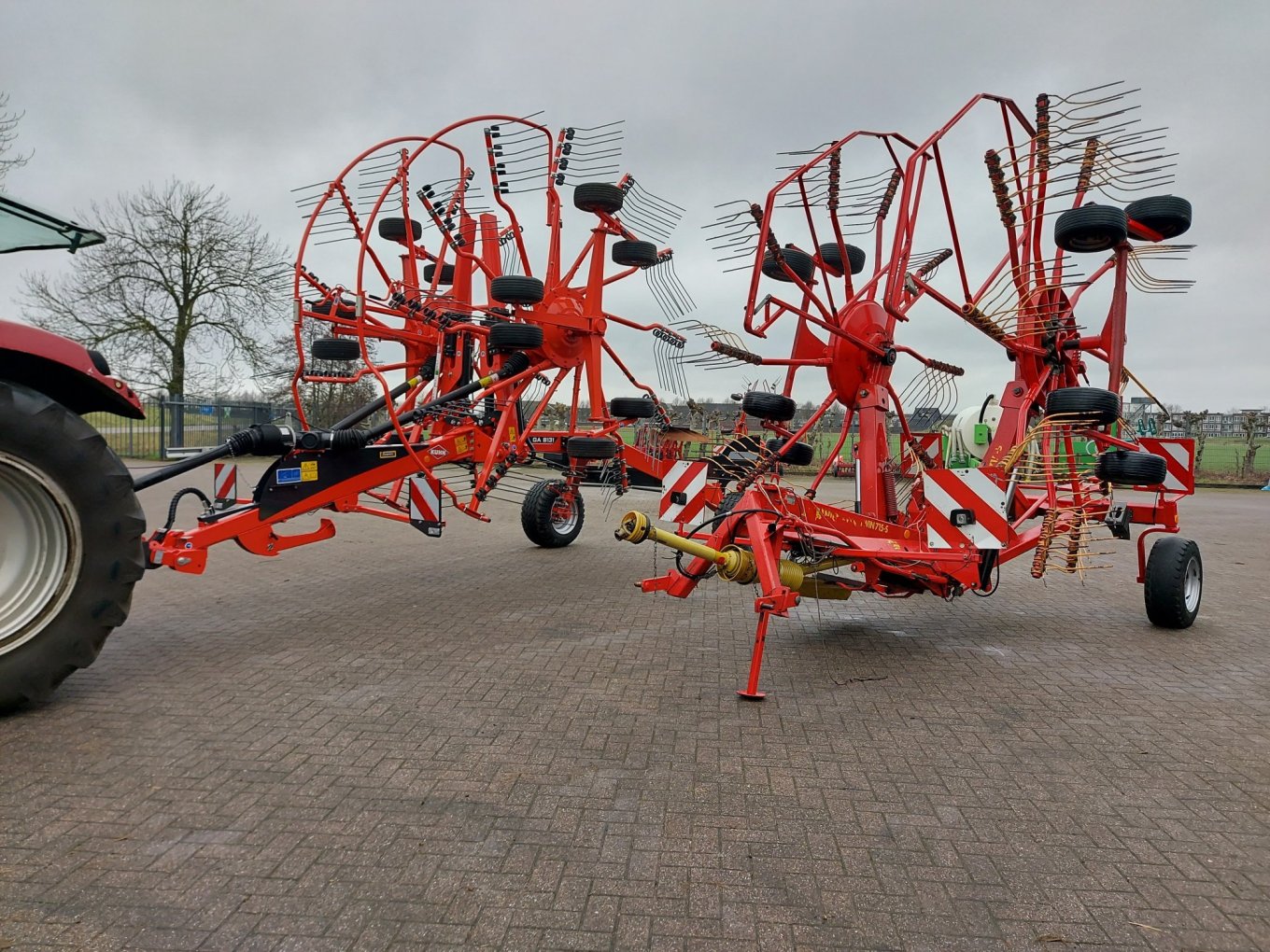 Kuhn 8131 hark afgeleverd aan klant in Nieuwer Ter Aa