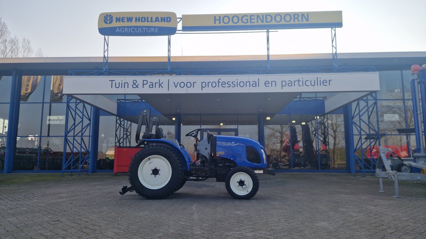 New Holland Boomer 40 geleverd aan klant New Holland Boomer 40 geleverd aan klant