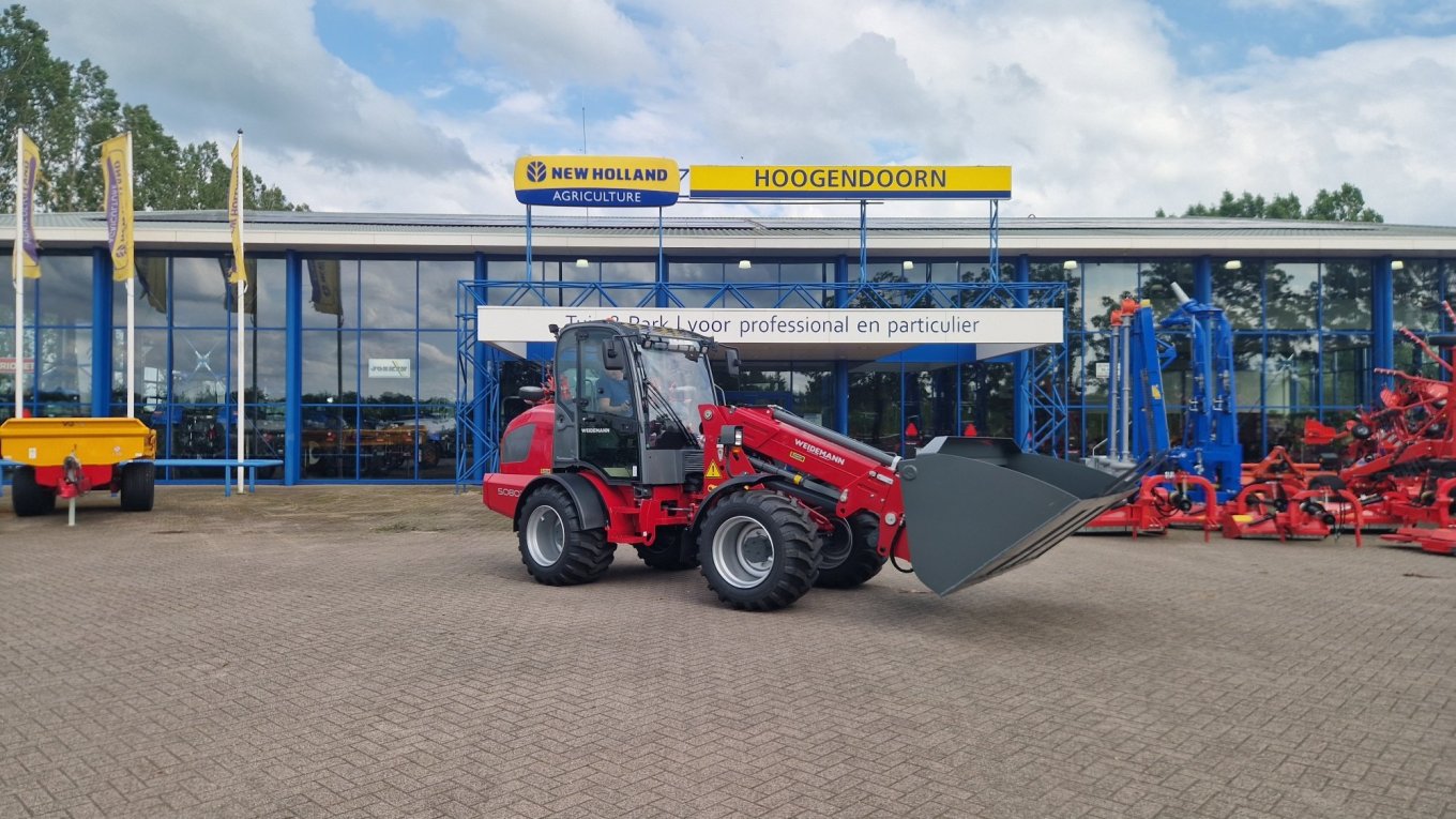 Een nieuwe Weidemann 5080 Telelader geleverd Een nieuwe Weidemann 5080 Telelader geleverd