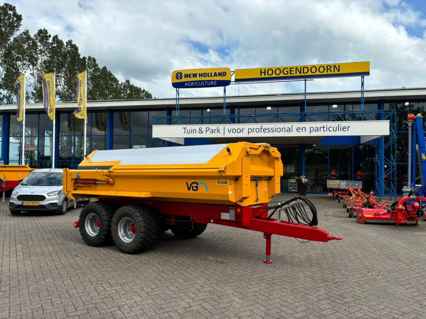 VGM zandkieper ZK10 geleverd aan Groenestein VGM zandkieper ZK10 geleverd aan Groenestein