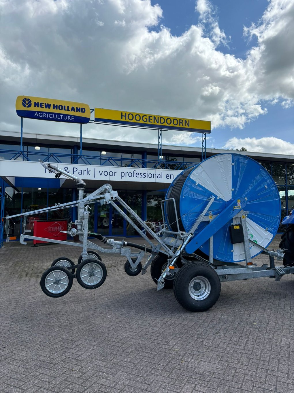Regenhaspel geleverd aan familie Groothuis Regenhaspel geleverd aan familie Groothuis