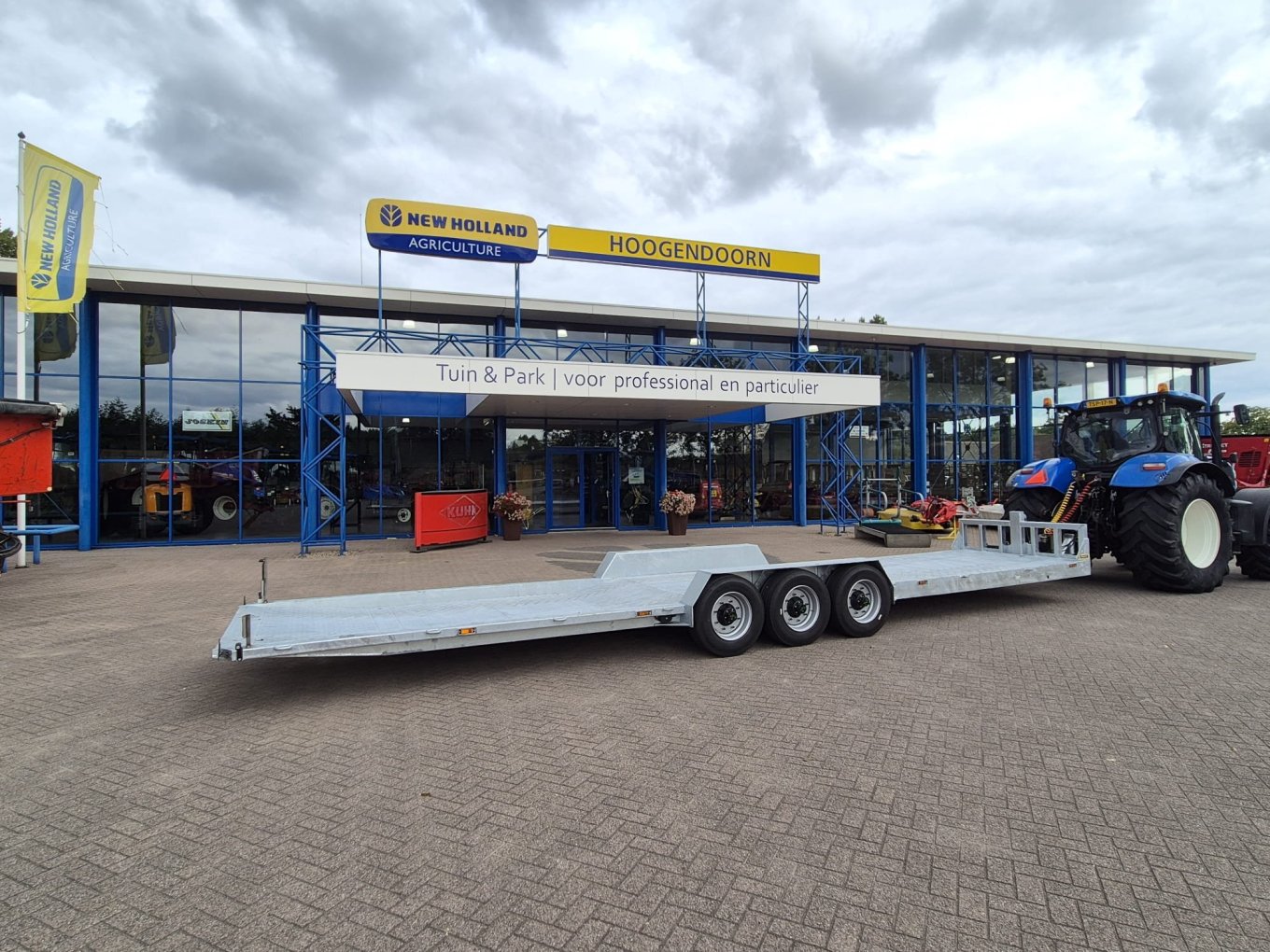 Aflevering speciale oprijwagen aan Fruitbedrijf v.d. Grift Aflevering speciale oprijwagen aan Fruitbedrijf v.d. Grift