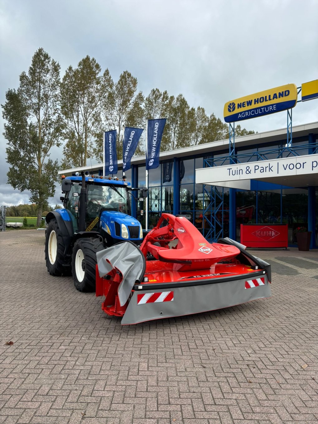 Frontmaaier afgeleverd in Woerden