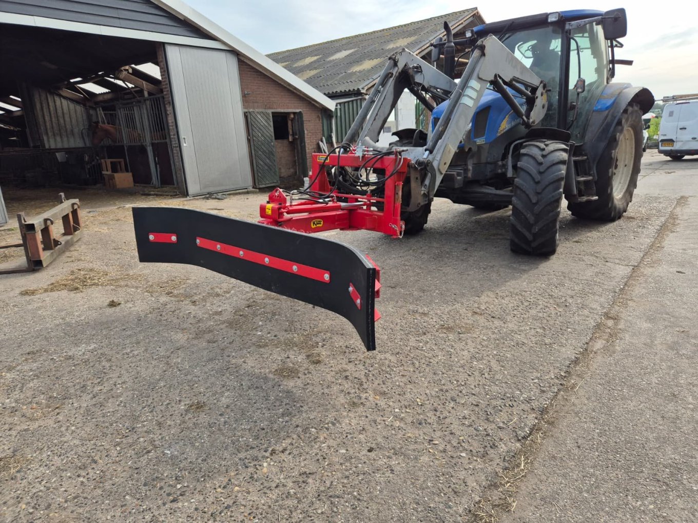 Aflevering bij maatschap Post in Weesp