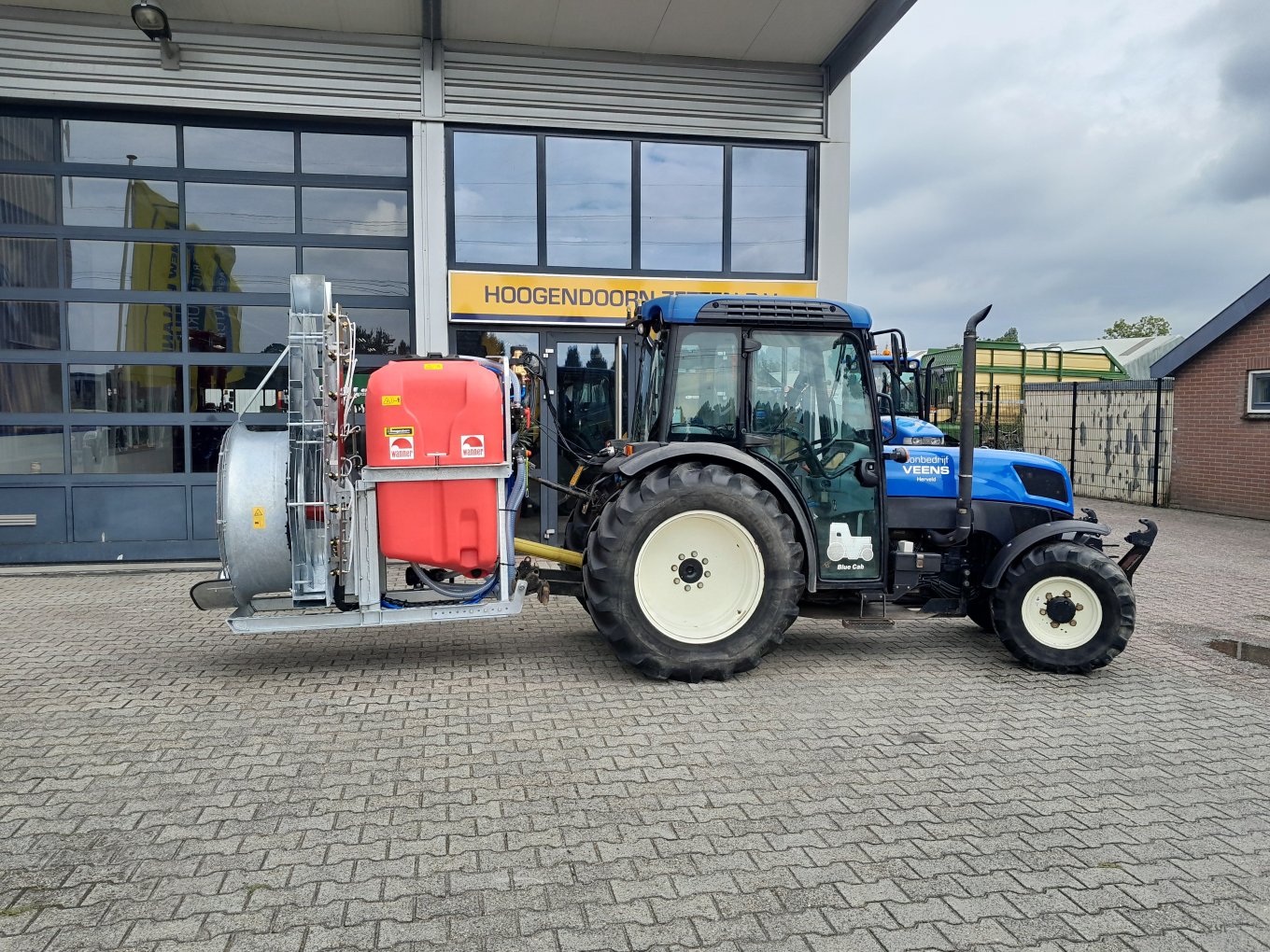 Nieuwe Wanner spuit voor loonbedrijf Veens