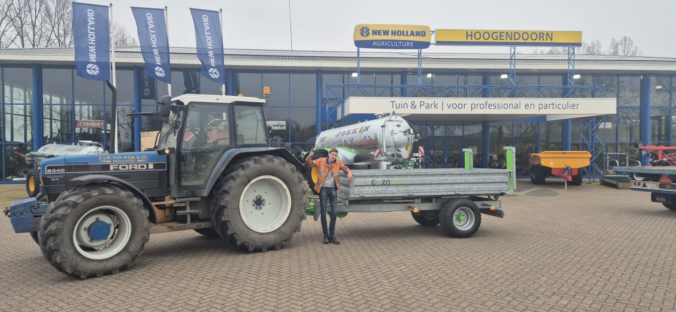 Aflevering van de Zocon Z045 kipper