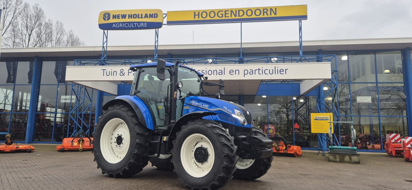 New Holland T5.100 DC geleverd aan Fruitbedrijf Van der Grift