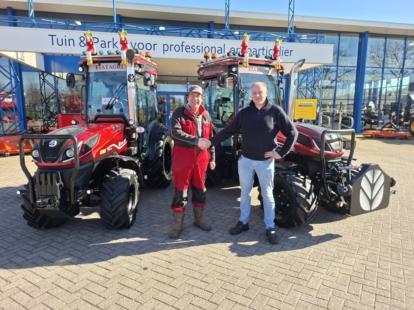 Fiatagri in stijl, klaar voor actie