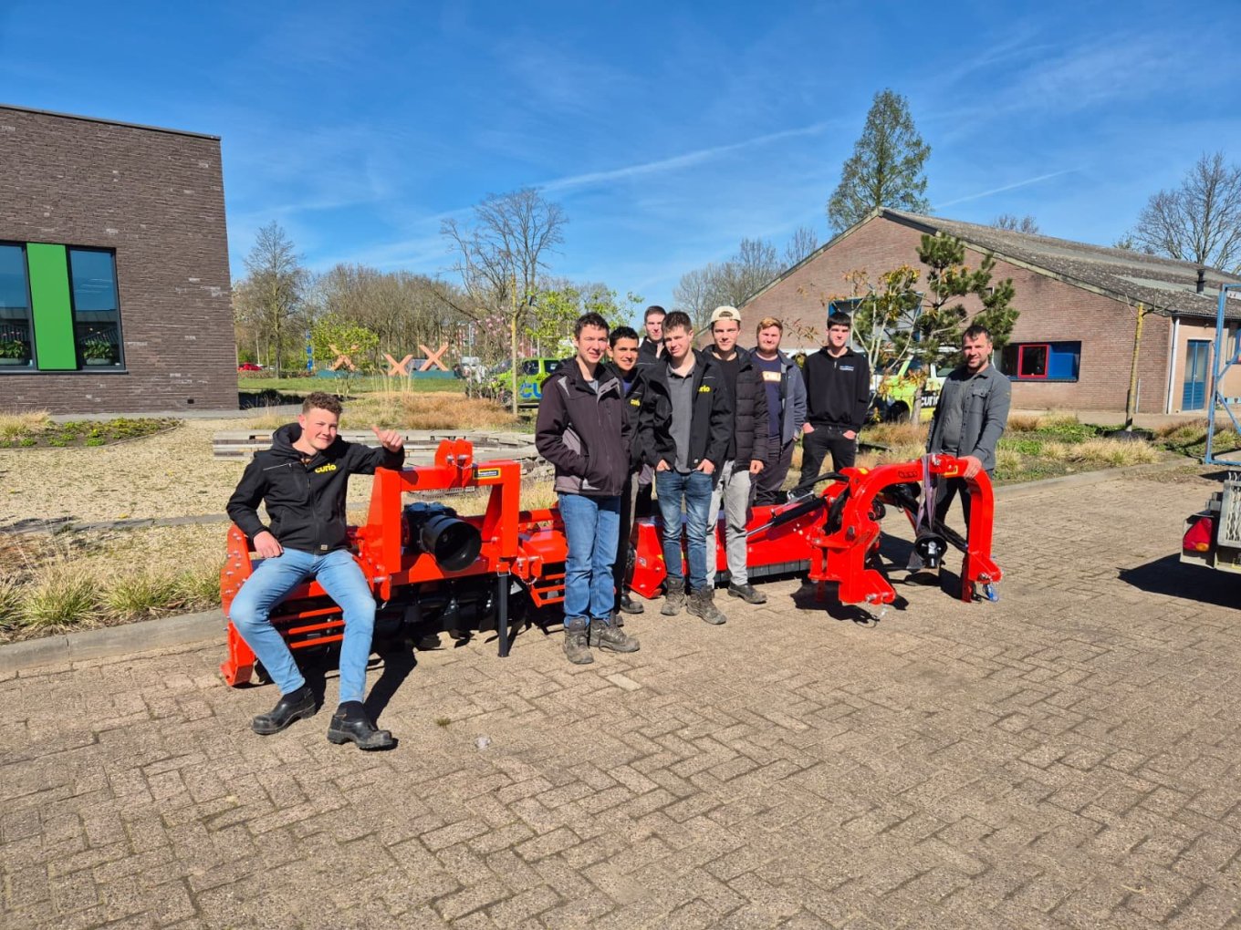 Boxer machines afgeleverd bij Curio MBO Breda Boxer machines afgeleverd bij Curio MBO Breda