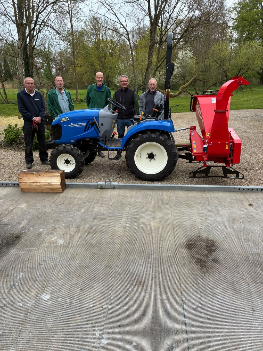 New Holland Boomer 25 geleverd aan Landgoed Loenen