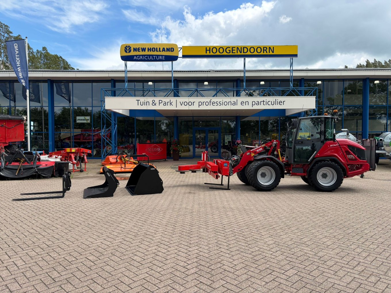 Een prachtige nieuwe Weidemann 2060 geleverd