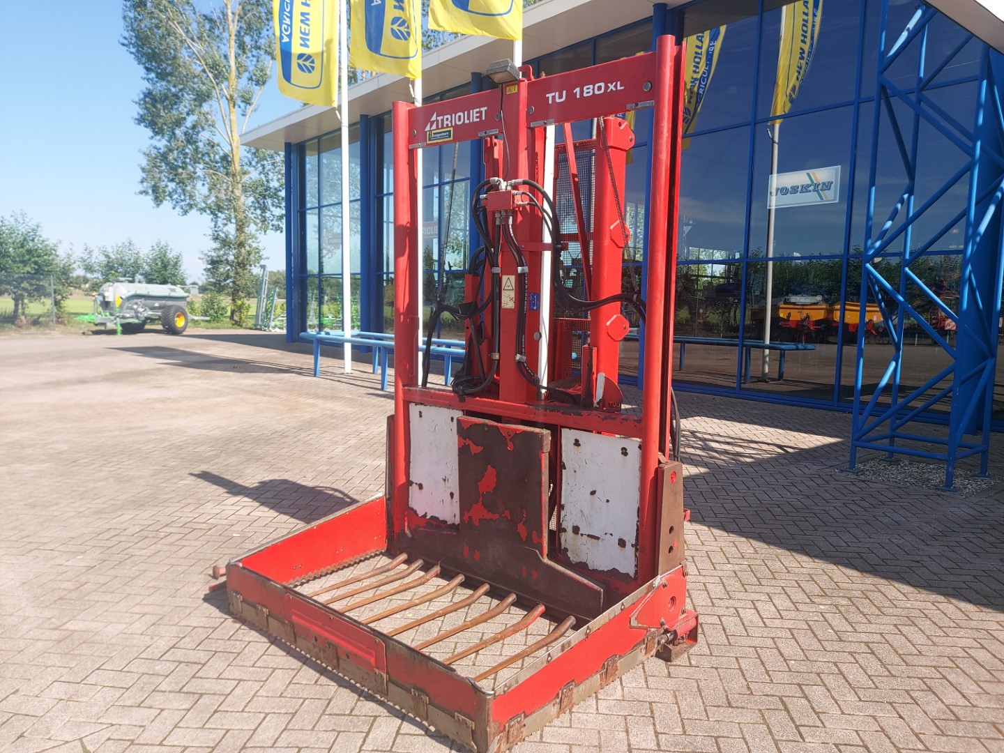 KUILSNIJDER TRIOLIET XL180+HEF KUILSNIJDER TRIOLIET XL180+HEF